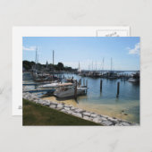 マッキナックボートはがき ポストカード (正面/裏面)