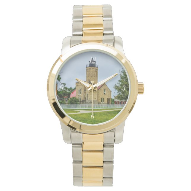 マッキナックポイントライト 腕時計 (正面)