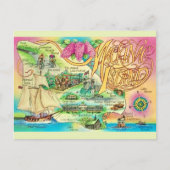 マッキナック島のランドマークはがき ポストカード (正面)