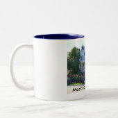 マッキナック島の我が家 ツートーンマグカップ (左)