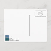 マッキナック島の港 ポストカード (裏面)