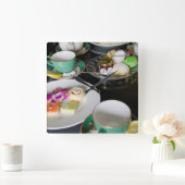 マッキナック島ミシガン。グランドホテル スクエア壁時計 (ホーム)