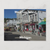 マッキナック島通りの場 ポストカード (正面)