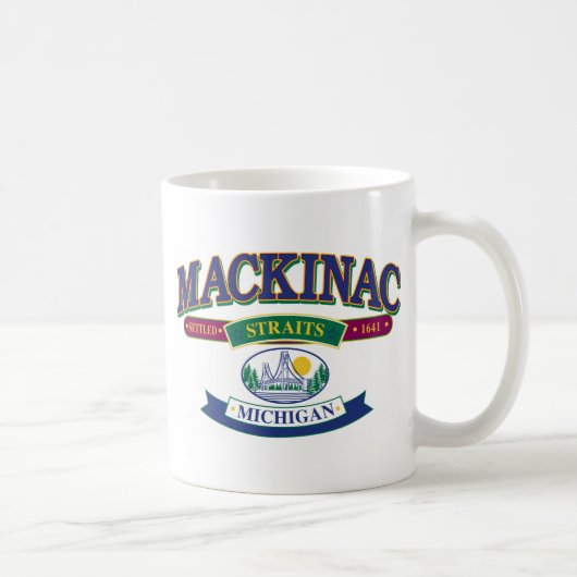 マッキナック島 コーヒーマグカップ (右)