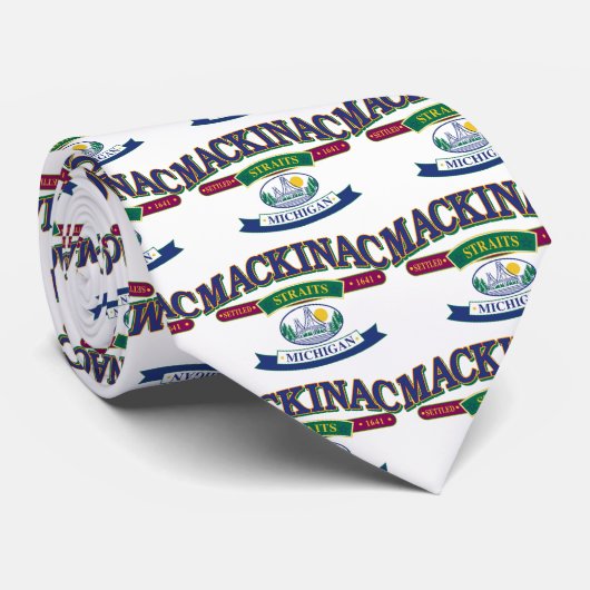 マッキナック島 ネクタイ (ロール)