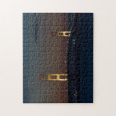 マッキナック橋の夜 ジグソーパズル (縦)