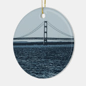 マッキナック橋 セラミックオーナメント (左)
