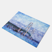 マッキナック橋 ドアマット (アングル)