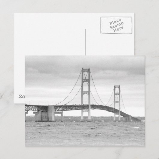 マッキナック橋 ポストカード (正面/裏面)