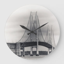 マッキナック橋 ラージ壁時計