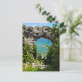 マッキナック アーチロック 感謝の気持ちを伝えるポストカード ポストカード (スタンド正面)