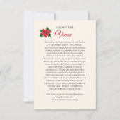 マッキナ結婚ウ島の会場情報カード 出欠カード (正面)