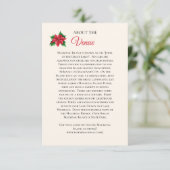 マッキナ結婚ウ島の会場情報カード 出欠カード (スタンド正面)