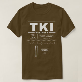 マッキニー・ナショナル空港 TKI Tシャツ