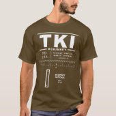 マッキニー・ナショナル空港 TKI Tシャツ (正面)