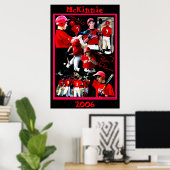 マッキニー・フレッシュマン野球ポスター ポスター (ホームオフィス)