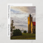 マッキノーシティのサンダウン ポストカード (正面/裏面)