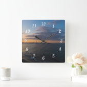 マッキノーシティダスクウォールクロック スクエア壁時計 (ホーム)