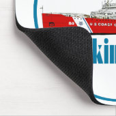 マッキノーシティミシガン マウスパッド (コーナー)