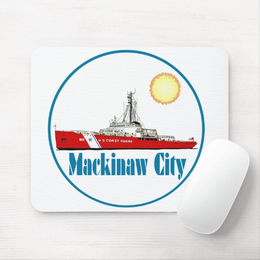 マッキノーシティミシガン マウスパッド (マウス)