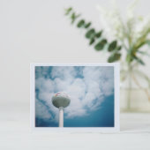 マッキノーシティMIウォータータワーポストカード ポストカード (スタンド正面)