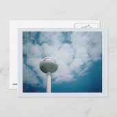 マッキノーシティMIウォータータワーポストカード ポストカード (正面/裏面)