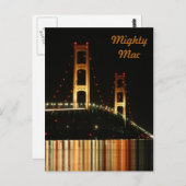 マッキノーブリッジ ポストカード (正面/裏面)