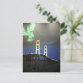 マッキノー橋はがき ポストカード (スタンド正面)