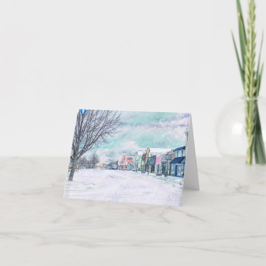 マッキノーCItyノテカード サンキューカード (正面)