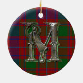 マッキンタイアプレイドモノグラムオーナメント セラミックオーナメント (裏面)