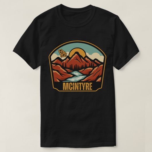 マッキンタイア, ジョージア州 Tシャツ (デザイン正面)