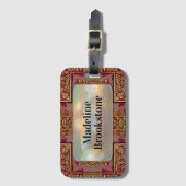 マッキンツ美ユニークしい ラゲッジタグ (正面縦)