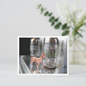 マッキントッシュの小さなヴィンテージ ポストカード (スタンド正面)