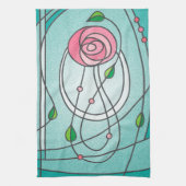 マッキントッシュは上がりました キッチンタオル (縦)