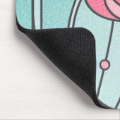 マッキントッシュは上がりました マウスパッド (コーナー)