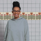 マッキントッシュアールデコ抽象芸術フローラウォールデコーサー タイル