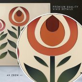 マッキントッシュアールデコ抽象芸術フローラウォールデコーサー タイル