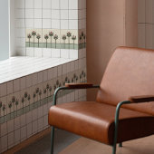 マッキントッシュアールデコ抽象芸術フローラウォールデコーサー タイル