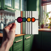 マッキントッシュアールデコ抽象芸術フローラウォールデコーサー タイル