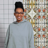 マッキントッシュアールデコ抽象芸術フローラウォールデコーサー タイル