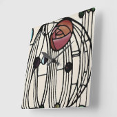 マッキントッシュ スクエア壁時計 (傾斜)