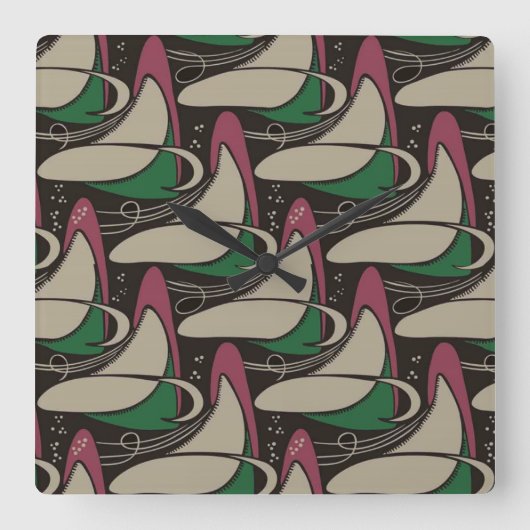 マッキントッシュ スクエア壁時計 (正面)