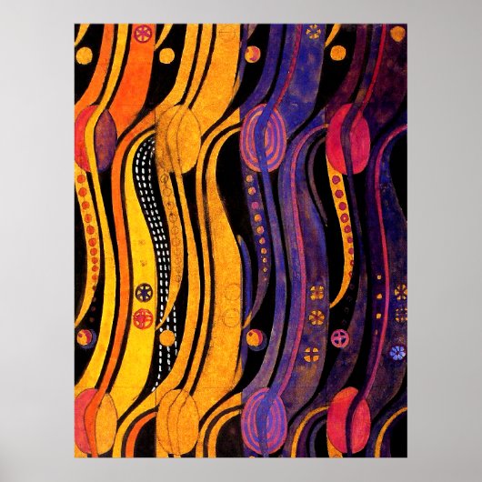 マッキントッシュ:チューリップデザイン ポスター (正面)