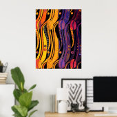 マッキントッシュ:チューリップデザイン ポスター (ホームオフィス)