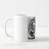 マッキンリーおよびルーズベルトの選挙ポスター コーヒーマグカップ (左)