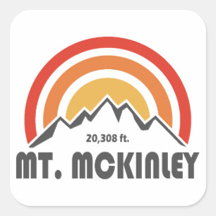 マッキンリーアラスカ山 スクエアシール