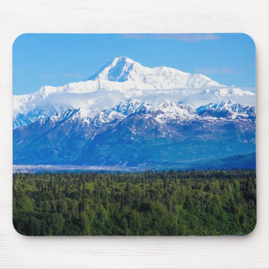 マッキンリーアラスカ山 マウスパッド (正面)