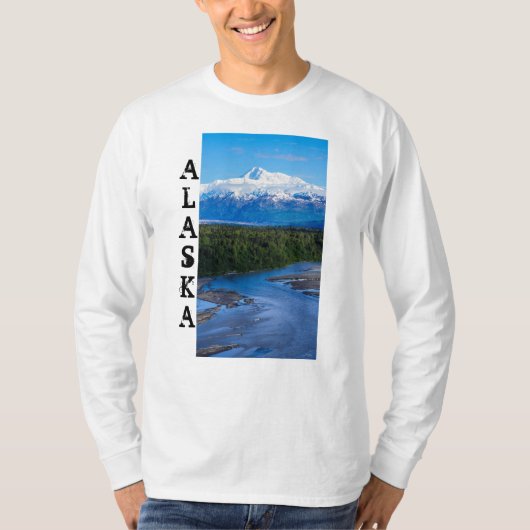 マッキンリーアラスカ山 Tシャツ (正面)