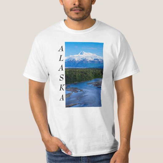 マッキンリーアラスカ山 Tシャツ (正面)