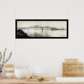 マッキンリーブリッジMO写真1910 ポスター (キッチン)